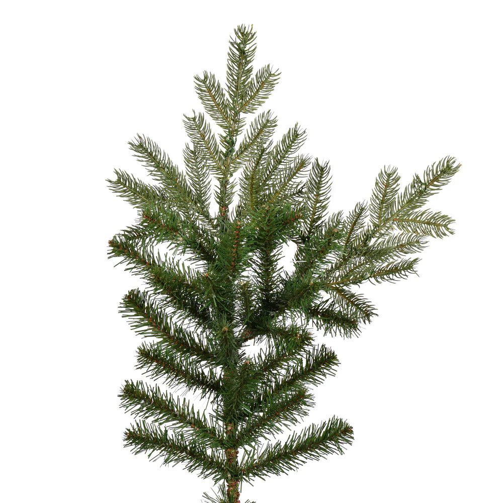 7'6"Hx67"W PE Sherwood Fir Artificial Christmas Tree, Unlit -Green - Image 2