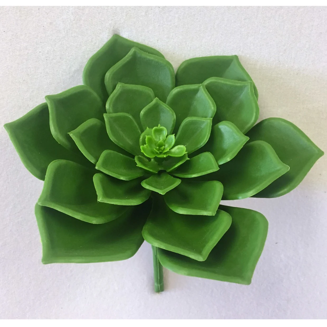 7"Hx7"W Outdoor UV-Proof Artificial Echeveria Succulent Stem -Green (Pack of 6)
