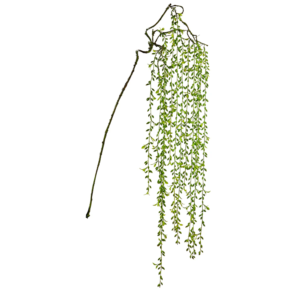 80" Real Touch Hanging Artificial Senecio Succulent Stem -Green (Pack of 6)