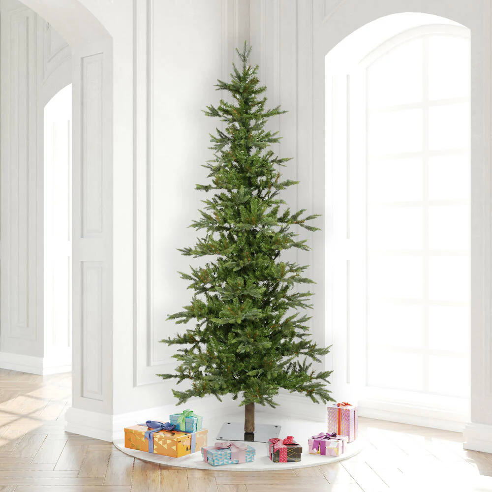 8'Hx46"W Shawnee Fir Artificial Christmas Tree, Unlit -Green - Image 4