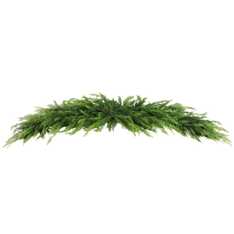 96" Wide Artificial Cedar Swag -Green (Pack of 2)