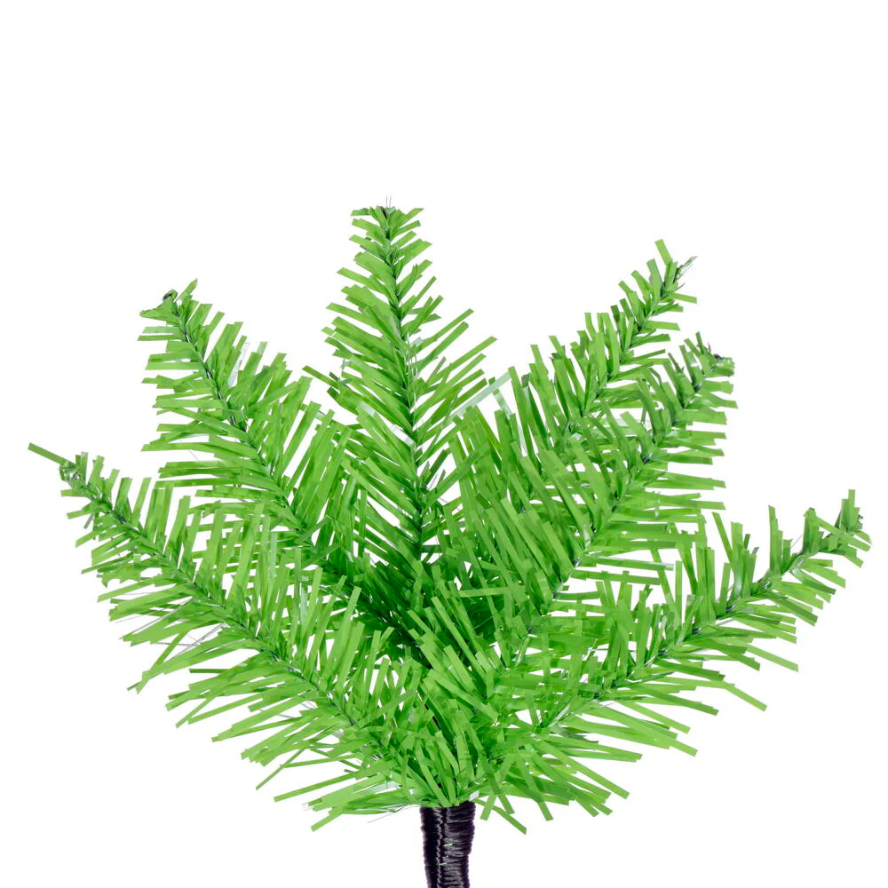 9'6"Hx42"W Pencil Artificial Christmas Tree, Unlit -Lime - Image 2