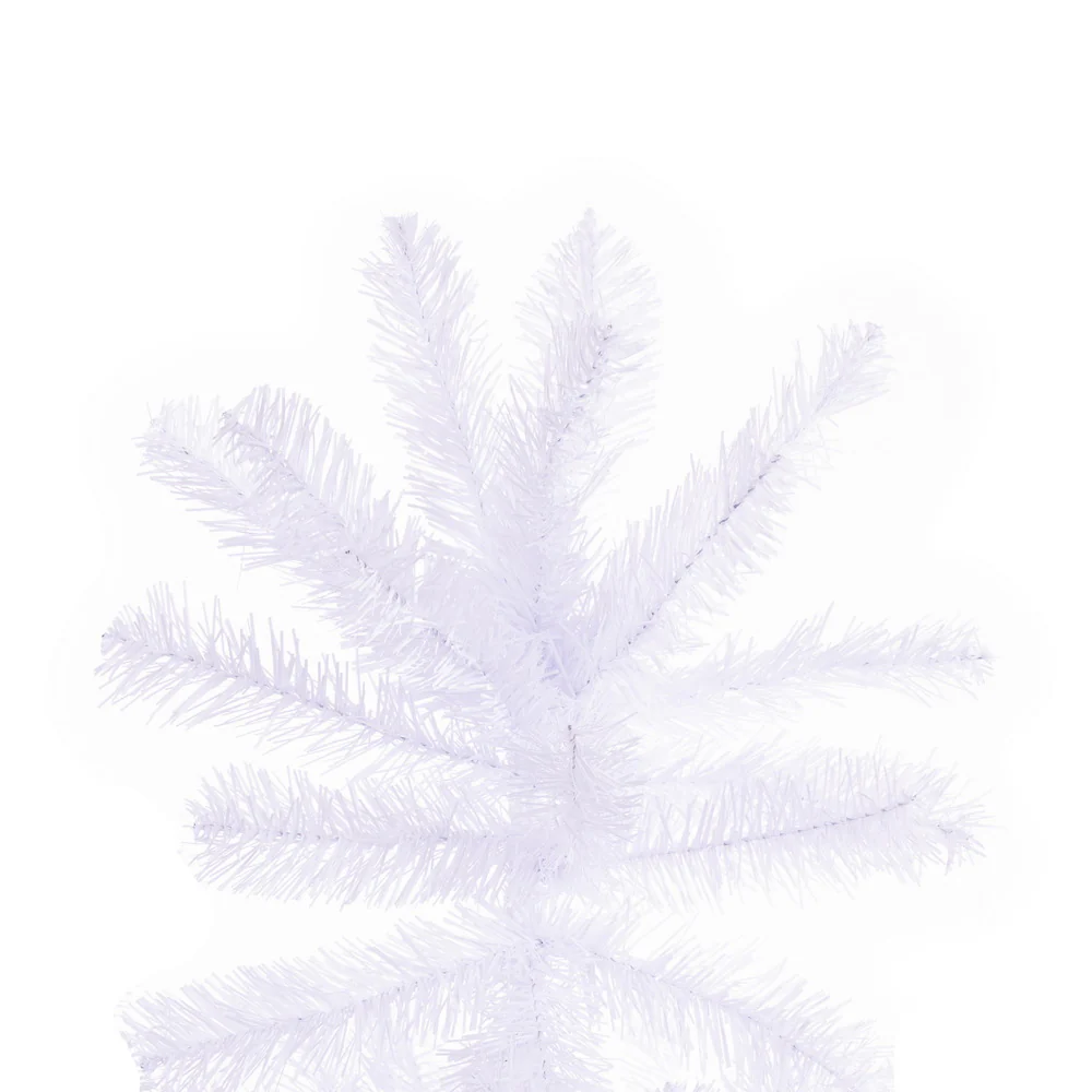 9'6"Hx44"W Pencil White Salem Pine Artificial Christmas Tree, Unlit -White - Image 2