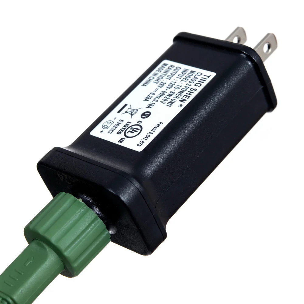 9'6"Hx44"W Slim Salem Pine Artificial Christmas Tree, Micro LED Pre-Lit (Multi-Mode) -Green - Image 6