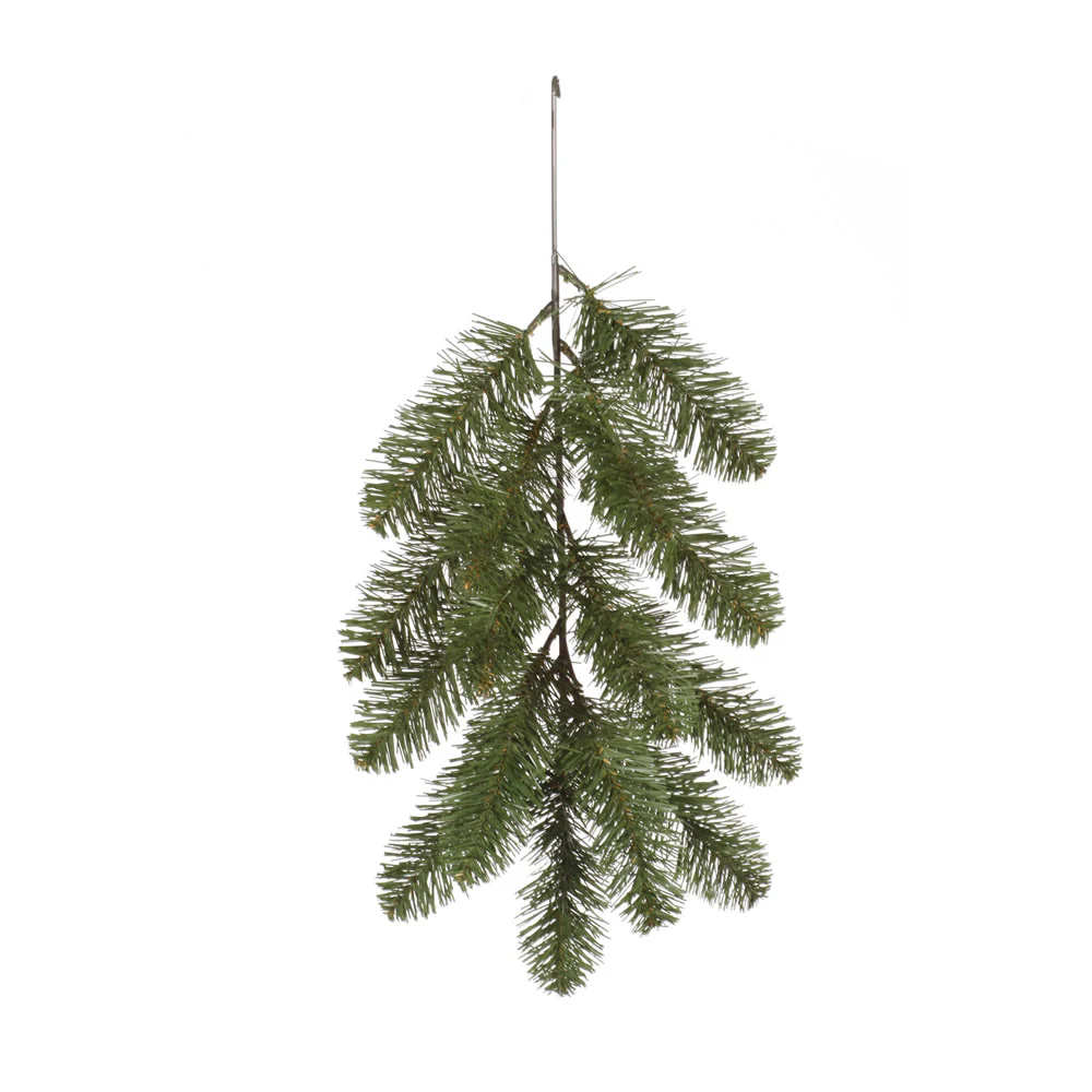 9'6"Hx45"W Slim Grand Teton Pine Artificial Christmas Tree, Unlit -Green - Image 2