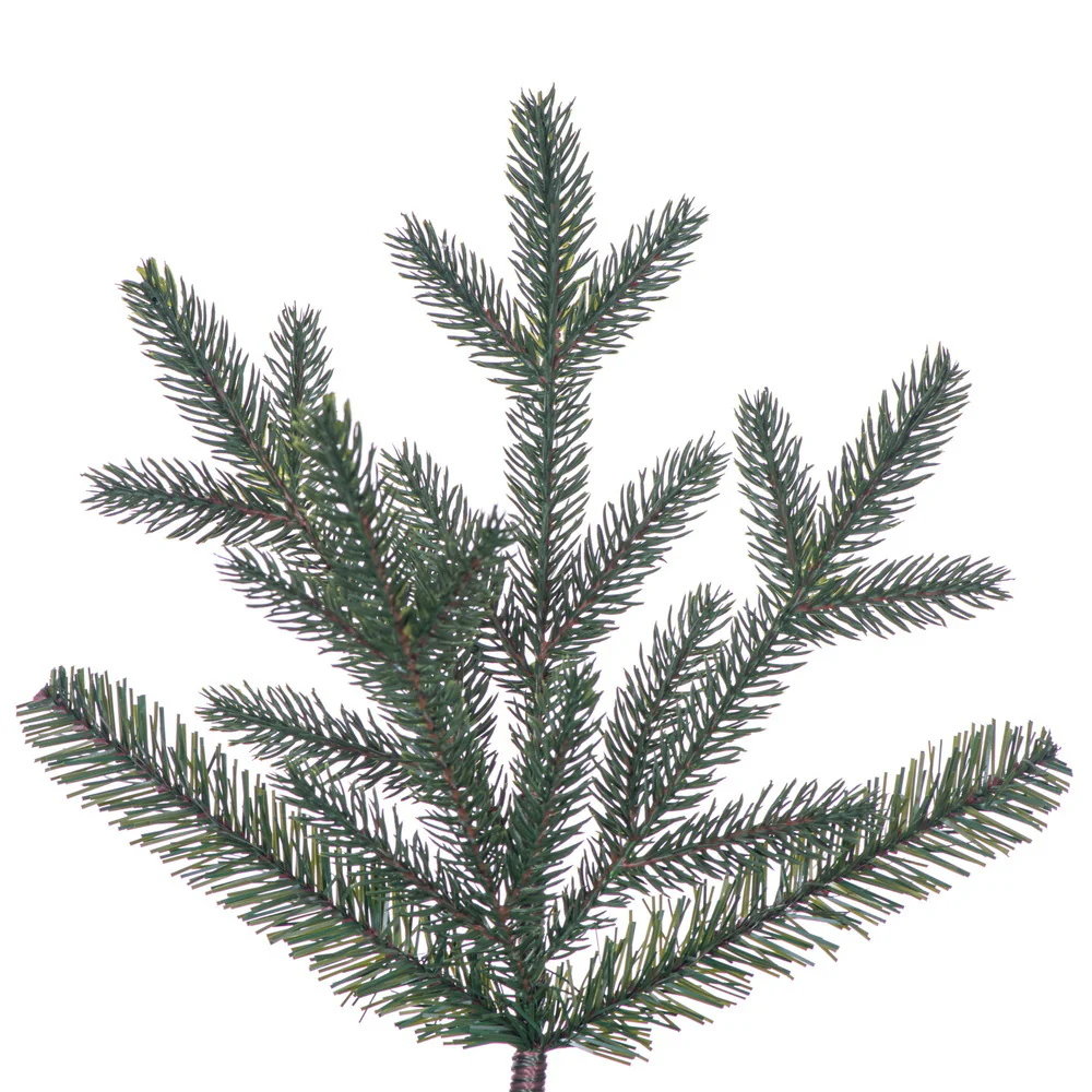 9'Hx59"W PE Colorado Fir Artificial Christmas Tree, Unlit -Green - Image 2