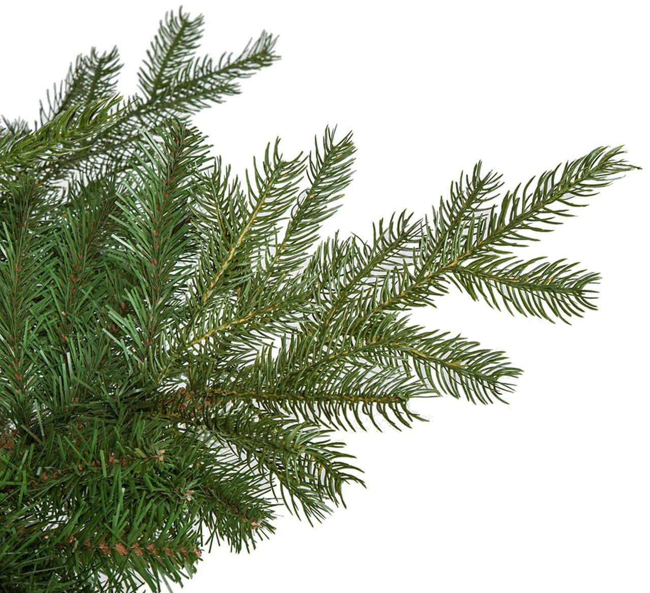 9'Hx81"W PE Arkansas Spruce Artificial Christmas Tree, Micro LED Pre-Lit -Green - Image 3