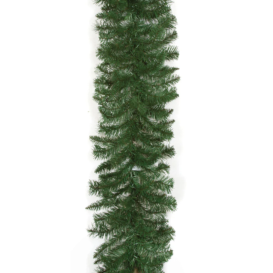 9'Lx12"W Monroe Pine Artificial Garland -Green (Pack of 4)