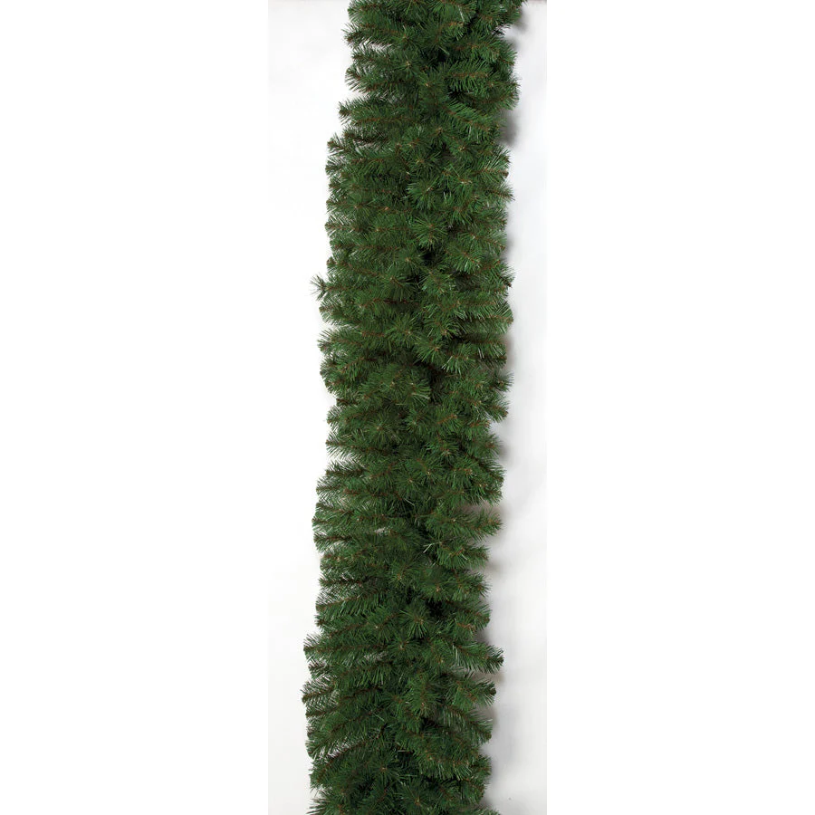 9'Lx24"W Virginia Pine Artificial Garland -Green (Pack of 2)