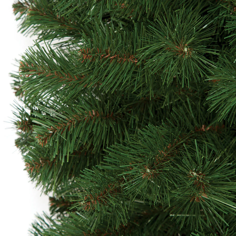9'Lx24"W Virginia Pine Artificial Garland -Green (Pack of 2) - Image 2